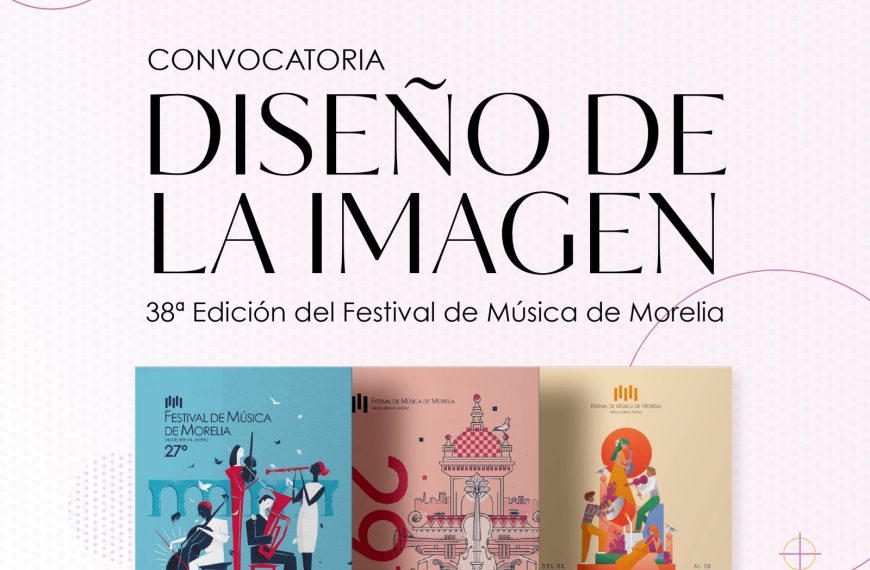 El Festival de Música de Morelia abre convocatoria para el diseño de la imagen oficial de su 38ª edición