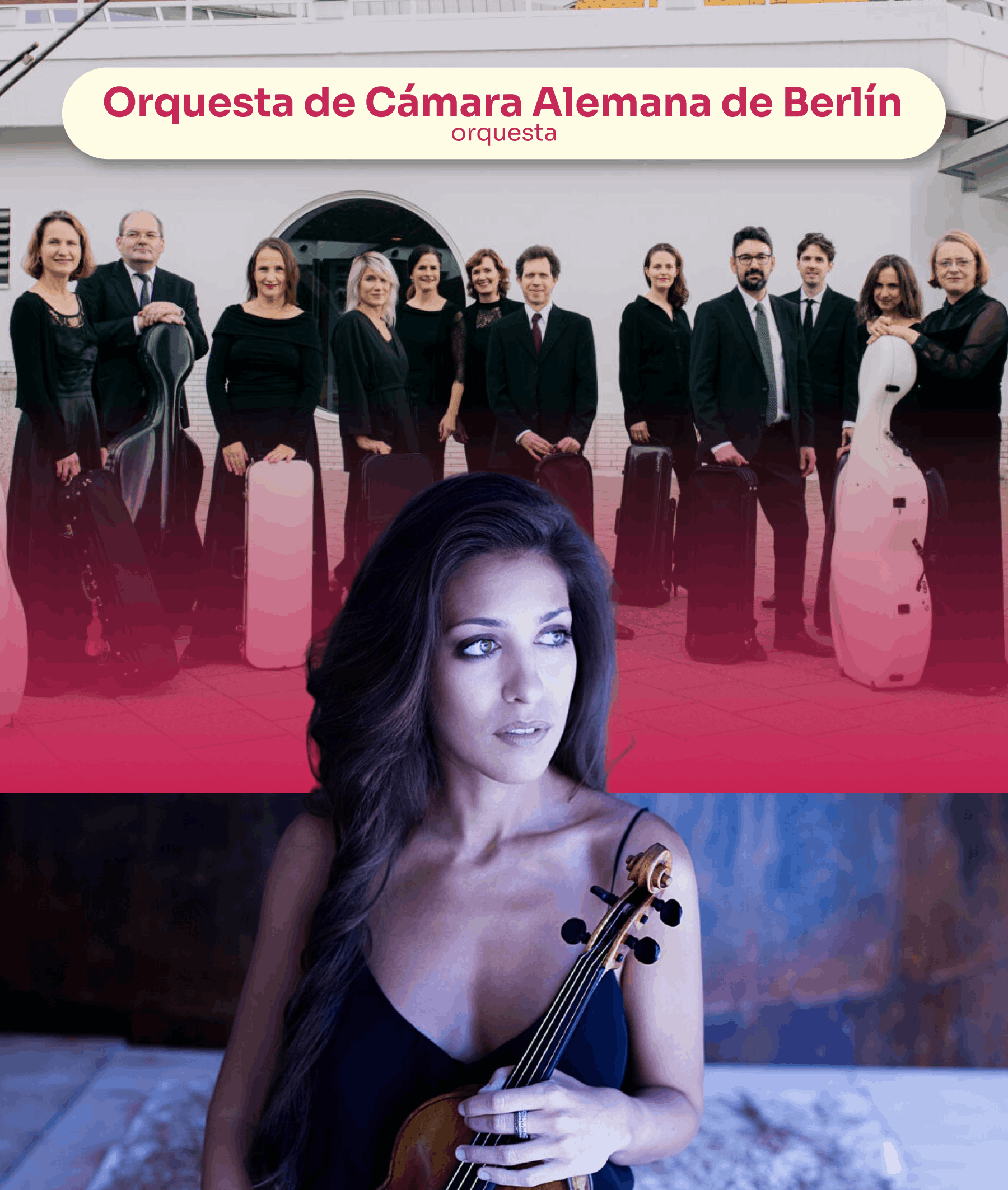 Orquesta de Cámara Alemana de Berlín/Leticia Moreno en Sahuayo